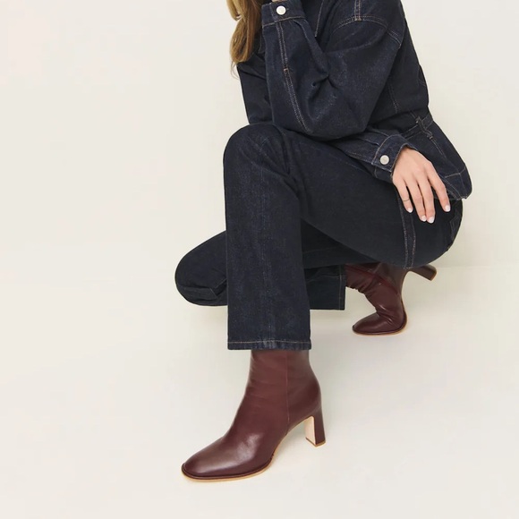 Reformation Brown Ankle Boots - Picture 4 of 16